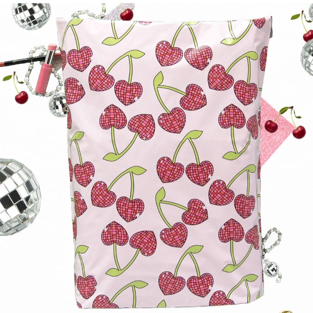 10 Disco Cherry Mailers Flat Bottom Holds Shoe Boxes 14.5x19x4 - Picture 4 of 4